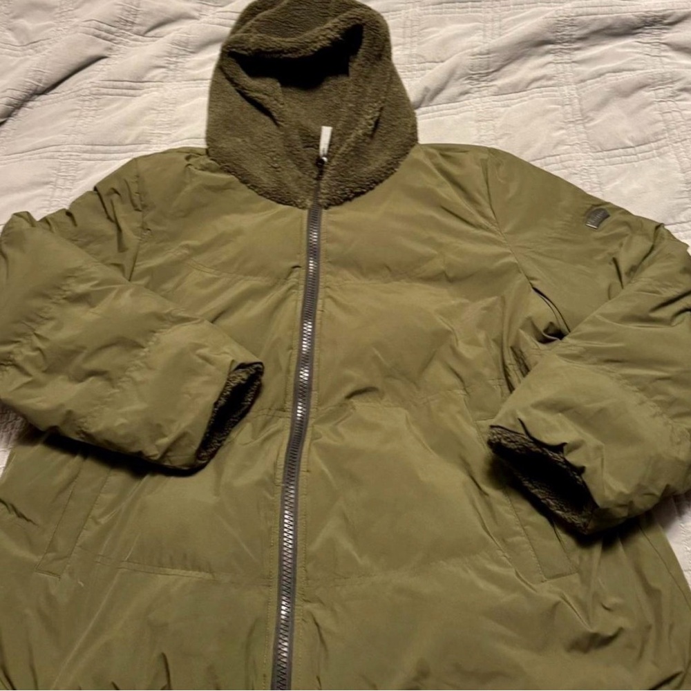 Koolaburra Olive Green Puffer Jacket